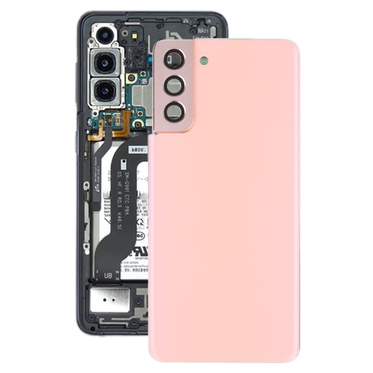 For Samsung Galaxy S21+ 5G Battery Back Cover with Camera Lens Cover , For Samsung Galaxy S21+ 5G(with Camera Cover)