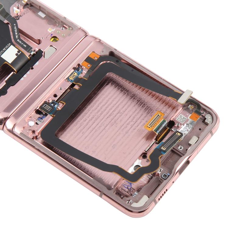 For Samsung Galaxy Z Flip 5G SM-F707 LCD Screen Digitizer Full Assembly with Frame, For Samsung Galaxy Z Flip 5G