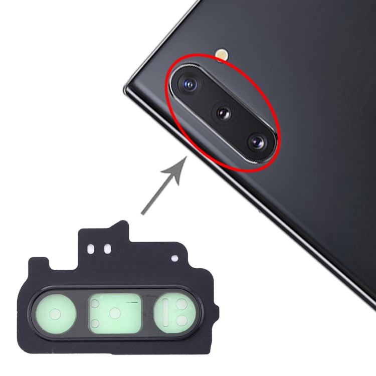For Galaxy Note 10 10pcs Camera Lens Cover, For Galaxy Note 10 (Black), For Galaxy Note 10