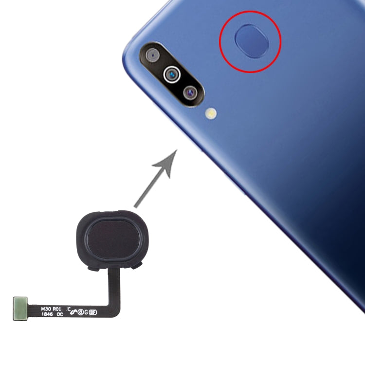 For Galaxy M30 Fingerprint Sensor Flex Cable, For Samsung Galaxy M30