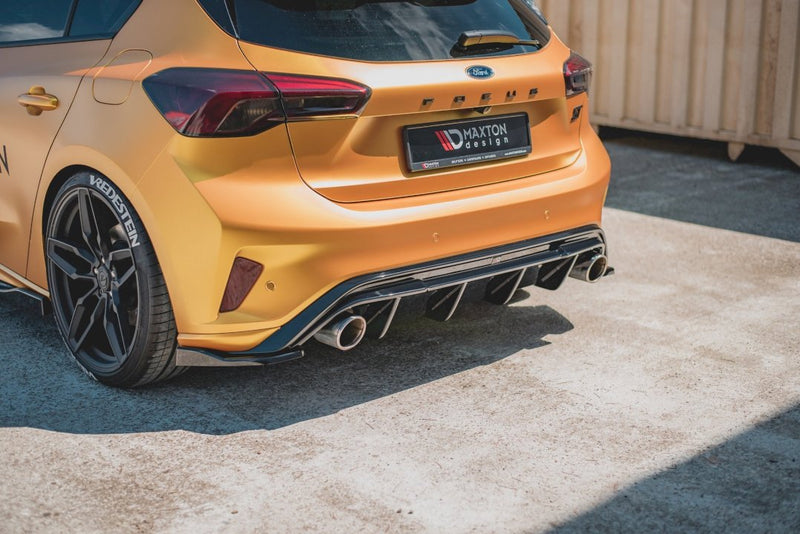 Maxton Design -  Rear Side Splitters V.3 (For rear valance v.2) Ford Focus Hatchback ST Mk4