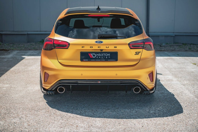 Maxton Design -  Rear Side Splitters V.3 (For rear valance v.2) Ford Focus Hatchback ST Mk4