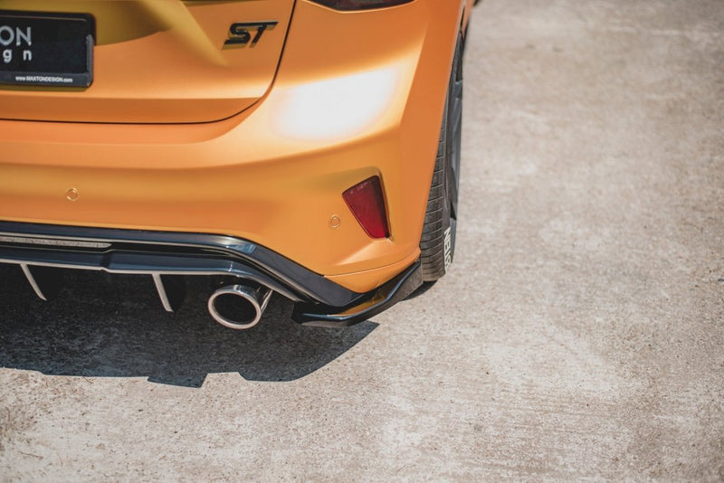 Maxton Design -  Rear Side Splitters V.3 (For rear valance v.2) Ford Focus Hatchback ST Mk4