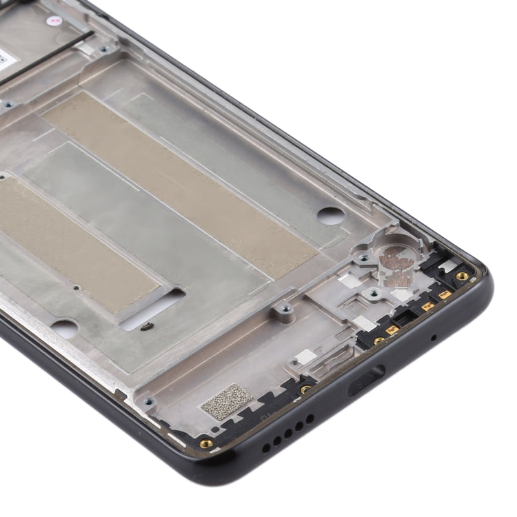 Front Housing LCD Frame Bezel Plate for Motorola Moto One Vision, For Moto One Vision