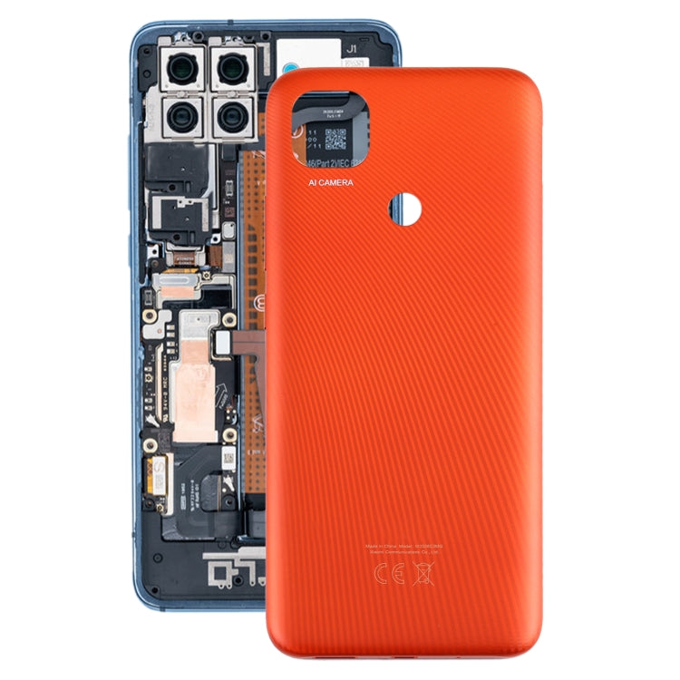 Original Battery Back Cover for Xiaomi Redmi 9C/Redmi 9C NFC/Redmi 9 (India)/M2006C3MG,M2006C3MNG,M2006C3MII,M2004C3MI, For Xiaomi Redmi 9C (Orange), For Xiaomi Redmi 9C