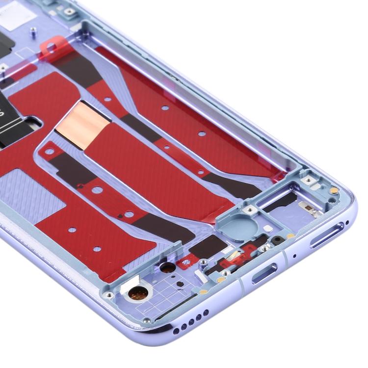 LCD Screen and Digitizer Full Assembly with Frame for Huawei Nova 6 5G, For Huawei Nova 6 5G, For Huawei Nova 6 5G (Dark Blue), For Huawei Nova 6 5G(Purple)