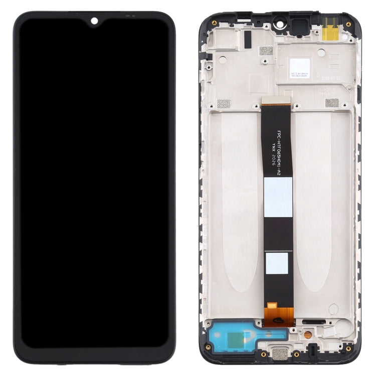 LCD Screen and Digitizer Full Assembly With Frame for Xiaomi Redmi 9A / Redmi 9C / Redmi 9C NFC / Redmi 9AT / Redmi 9i / Redmi 9 Activ / Poco C31 / Redmi 10A, For Xiaomi Redmi 9A