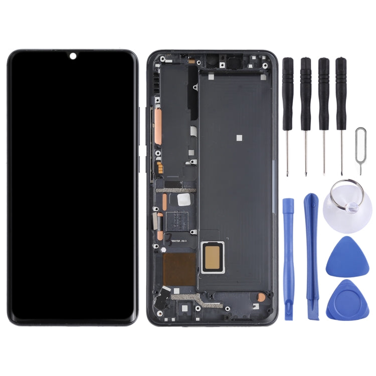 Original LCD Screen and Digitizer Full Assembly With Frame for Xiaomi Mi CC9 Pro / Mi Note 10 / Mi Note 10 Pro, For Xiaomi Mi CC9 Pro(Green), For Xiaomi Mi CC9 Pro (White), For Xiaomi Mi CC9 Pro