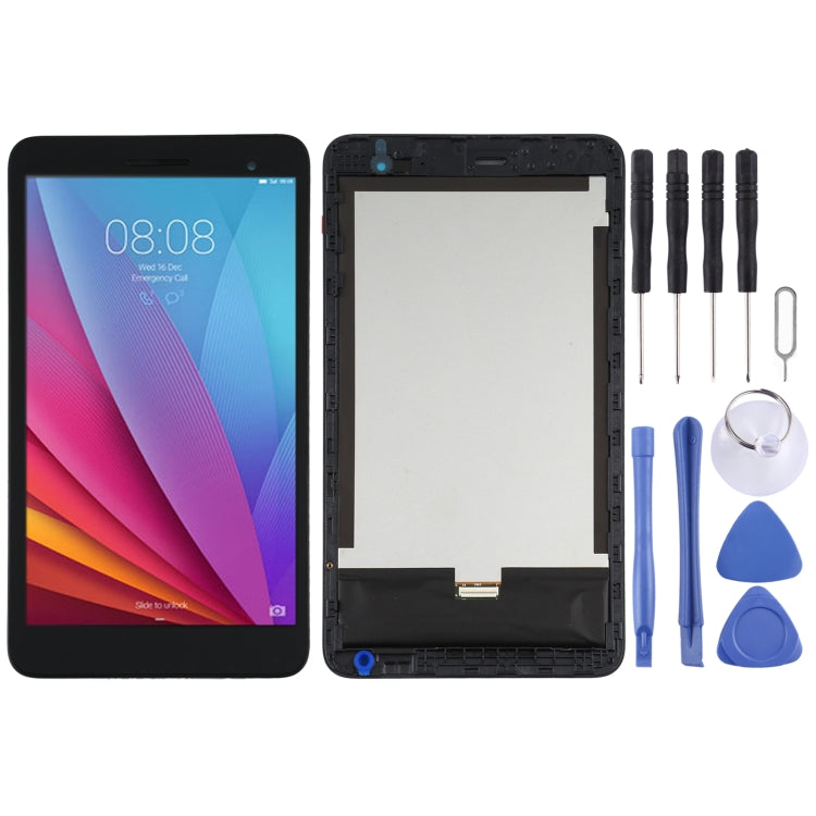 LCD Screen and Digitizer Full Assembly With Frame for Huawei MediaPad T1 7.0 / Honor Play MediaPad T1 T1-701, For Huawei MediaPad T1 7.0