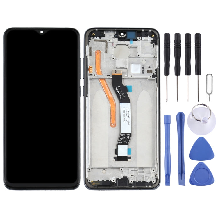 LCD Screen and Digitizer Full Assembly with Frame for Xiaomi Redmi Note 8 Pro(Single SIM Card), For Xiaomi Redmi Note 8 Pro, For Xiaomi Redmi Note 8 Pro (Sing card)
