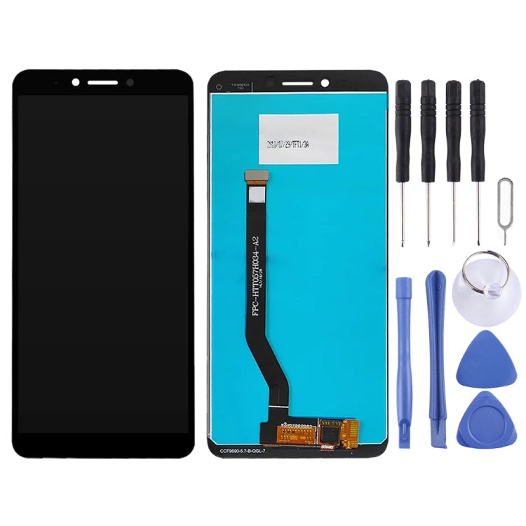 LCD Screen and Digitizer Full Assembly for Lenovo K5 K350T, For Lenovo K5, For Lenovo K5 (Blue)