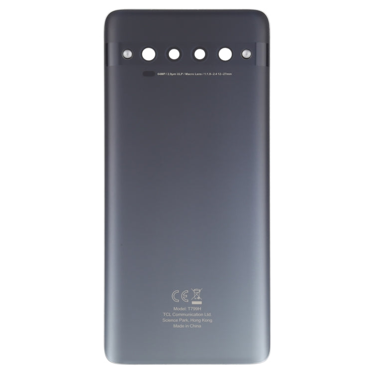 Original Battery Back Cover for TCL 10 Pro T799B T799H, For TCL 10 Pro (Green), For TCL 10 Pro (Grey)