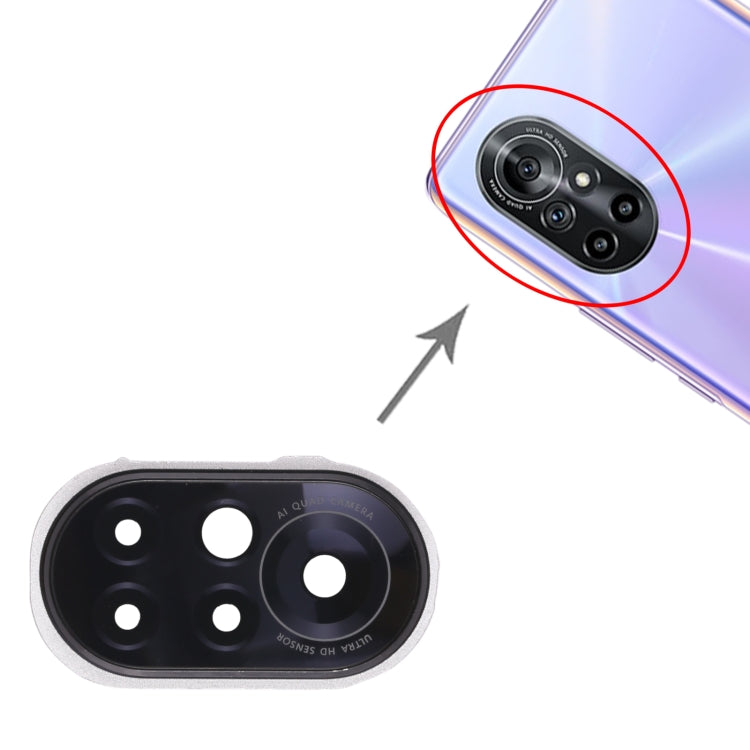 For Huawei Nova 8 5G  10pcs Camera Lens Cover , For Huawei Nova 8 5G