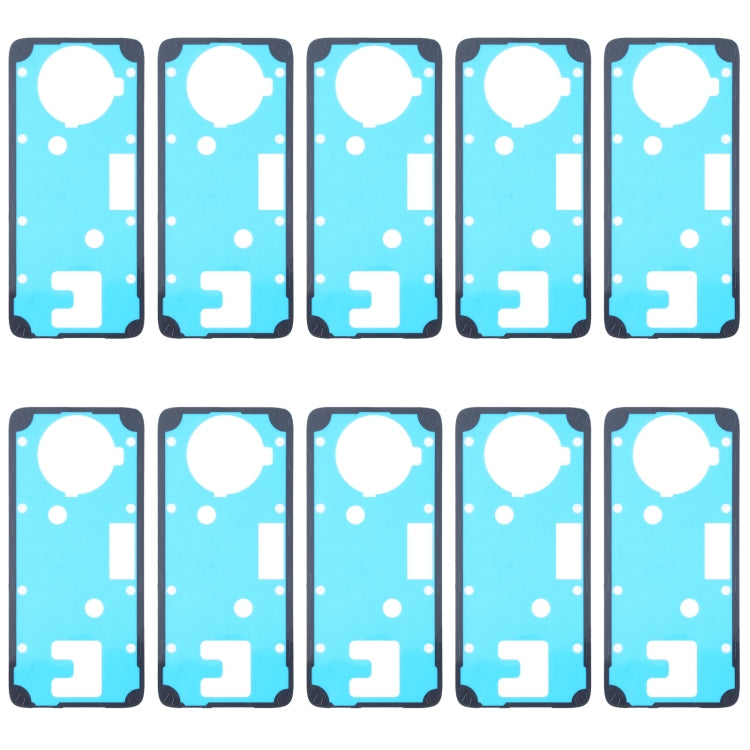 10 PCS Back Housing Cover Adhesive for Xiaomi Redmi Note 9 Pro 5G / Mi 10T Lite 5G, For Xiaomi Redmi Note 9 Pro 5G