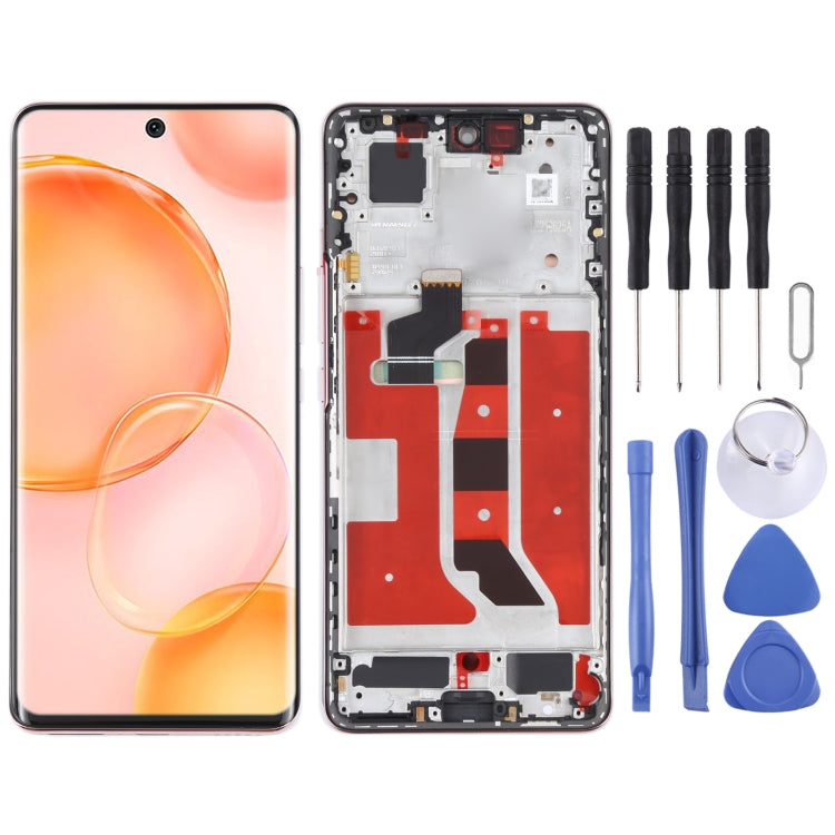 Original LCD Screen and Digitizer Full Assembly with Frame for Honor 50, For Honor 50, For Honor 50(Original)