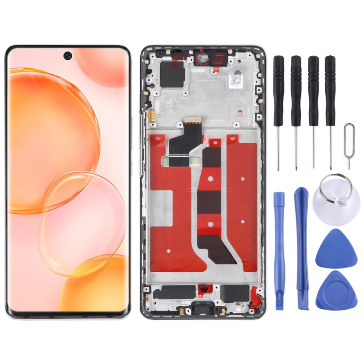 Original LCD Screen and Digitizer Full Assembly with Frame for Honor 50, For Honor 50, For Honor 50(Original)