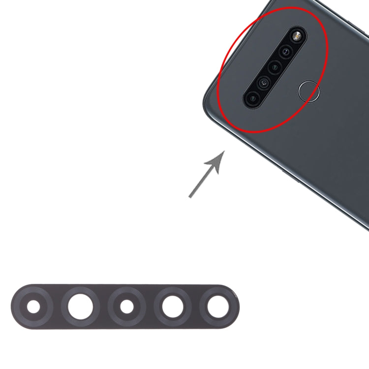 10 PCS Back Camera Lens for LG K41S / K51S, For LG K41S / K51S
