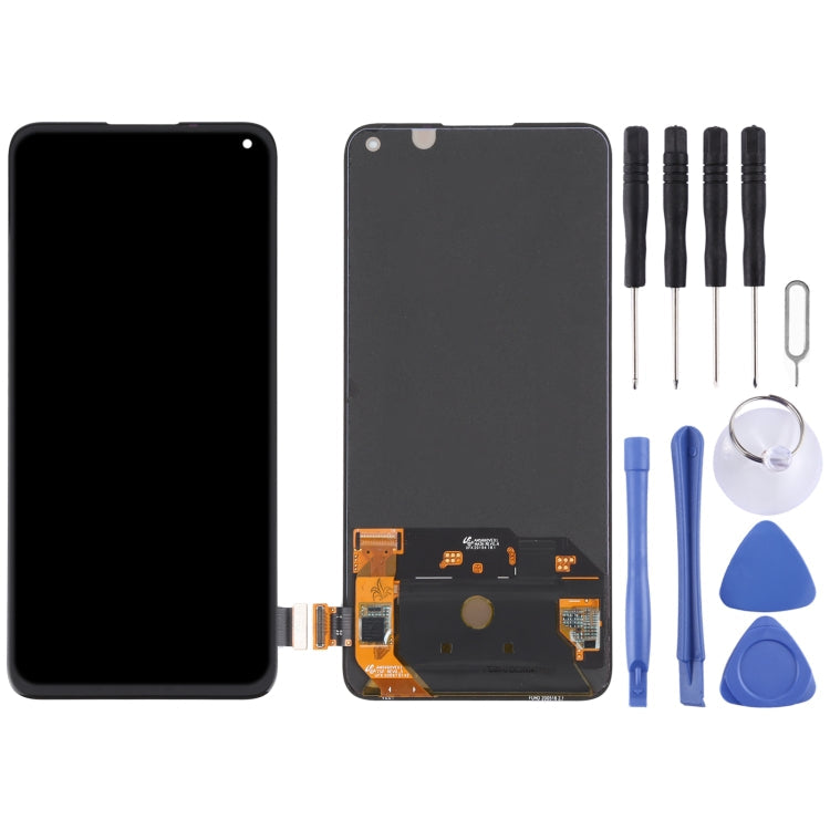 Original Super AMOLED Material LCD Screen and Digitizer Full Assembly for Meizu 17 Pro / 17, For Meizu 17 Pro / 17