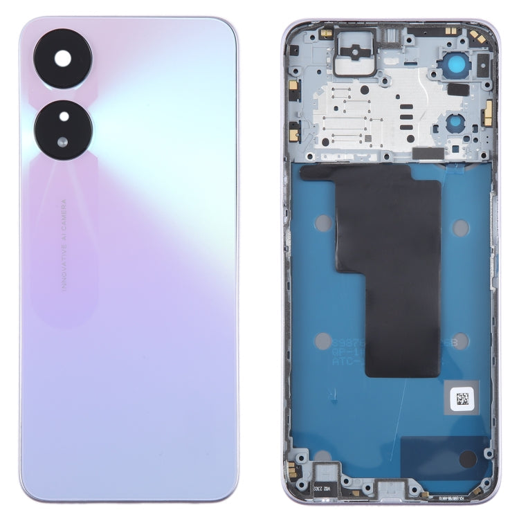 For OPPO A78 Original Battery Back Cover with Middle Frame, For OPPO A78, For OPPO A78 5G