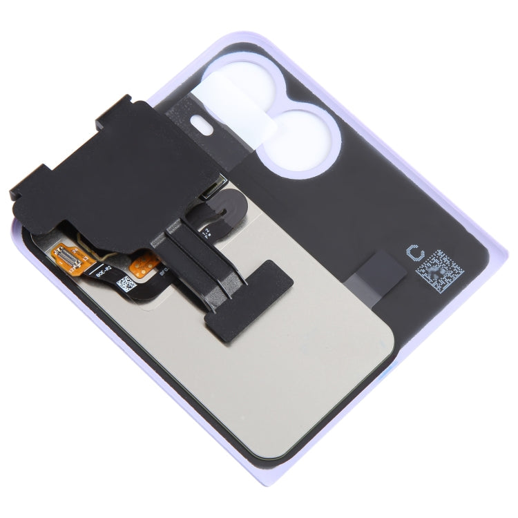 Original LCD Secondary Screen for OPPO Find N2 Flip With Digitizer Full Assembly, For OPPO Find N2 Flip(Secondary Screen), For OPPO Find N2 Flip (Black), For OPPO Find N2 Flip (Purple)