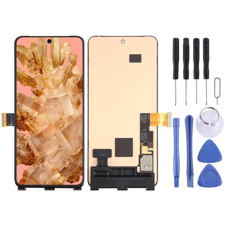 For Google Pixel 8 GKWS6 G9BQD Original LCD Screen With Digitizer Full Assembly, For Google Pixel 8