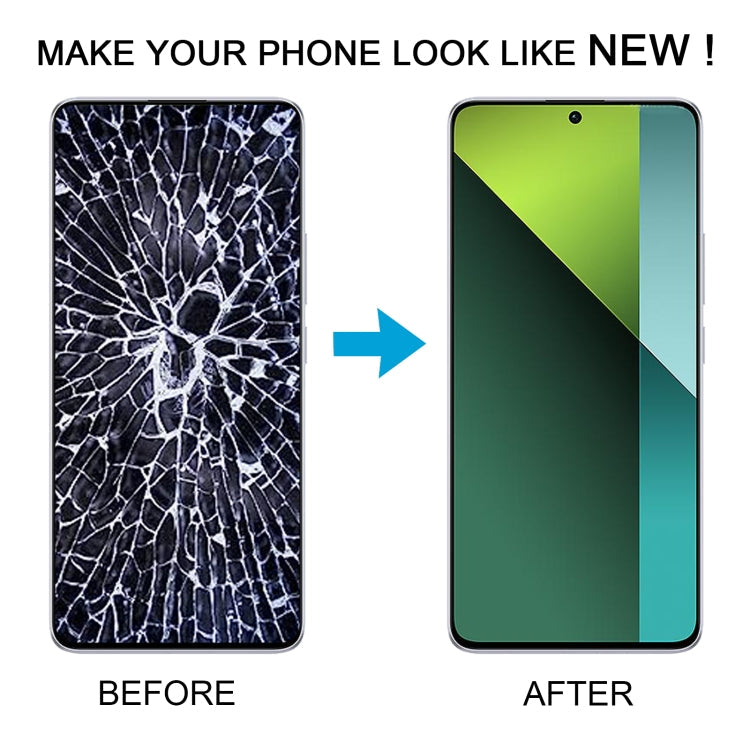 For Xiaomi Poco X6 Original AMOLED Material LCD Screen Digitizer Full Assembly with Frame, For Xiaomi Poco X6(Original)
