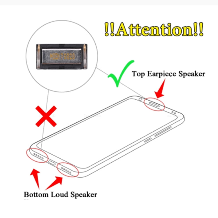 For OPPO Realme 5 10pcs Earpiece Speaker, For OPPO Realme 5