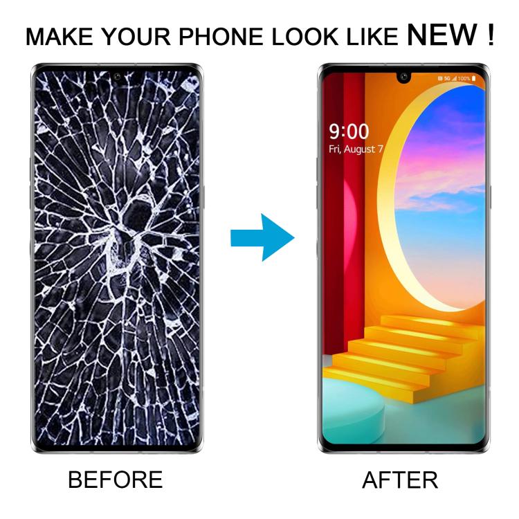 For LG Velvet 5G US Version Original LCD Screen Digitizer Full Assembly with Frame, For LG Velvet 5G(US Version)