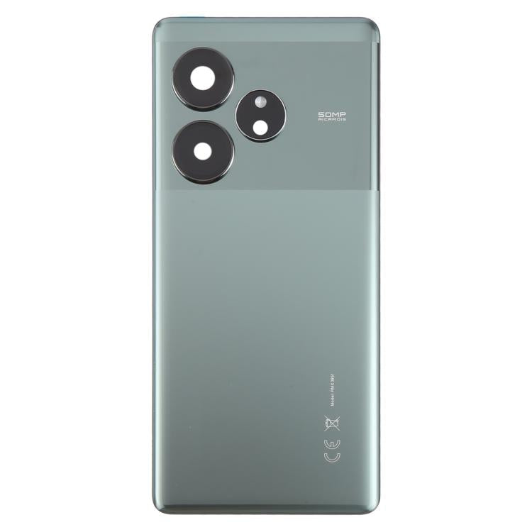 For Realme GT 6 Global Original Back Cover with Camera Lens Cover, For Realme GT 6 Global(Original with Camera Cover), For Realme GT 6(Original)