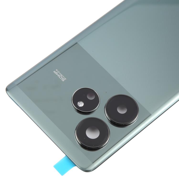 For Realme GT 6 Global Original Back Cover with Camera Lens Cover, For Realme GT 6 Global(Original with Camera Cover), For Realme GT 6(Original)