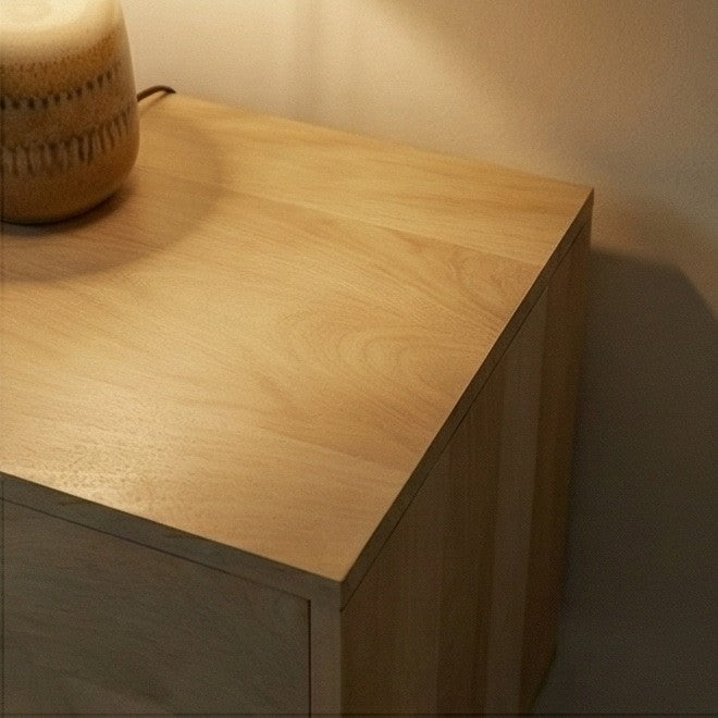 Minimalist Mango Wood Oslo Bedside Table