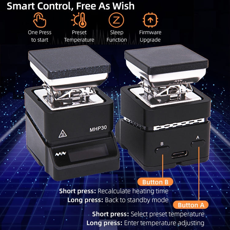 MINIWARE MHP30 PD Mini Hot Plate Preheater, MINIWARE MHP30 PD