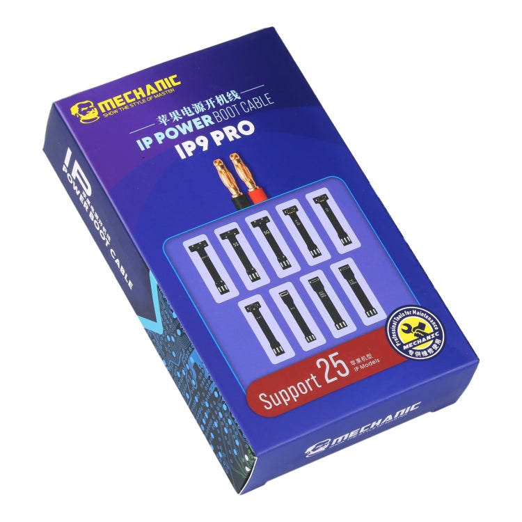 Mechanic iP9 PRO Power Boot Battery Test Cable For iPhone 5-12 Pro Max / iPad Mini, iP9 PRO