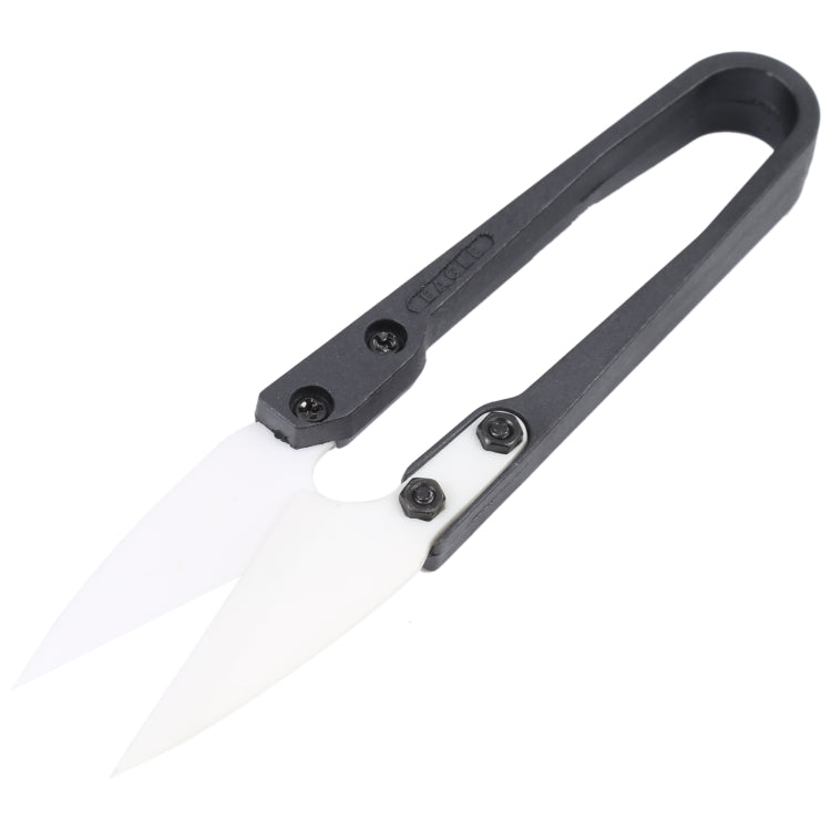 2pcs Insulated Ceramic U-shear Hand Tools, Ceramic Scissors