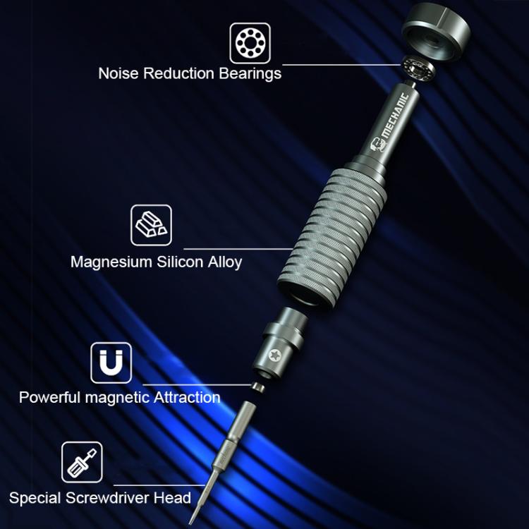 MECHANIC Mortar Mini iShell Phillips 1.5mm Phone Repair Precision Screwdriver, Phillips 1.5mm