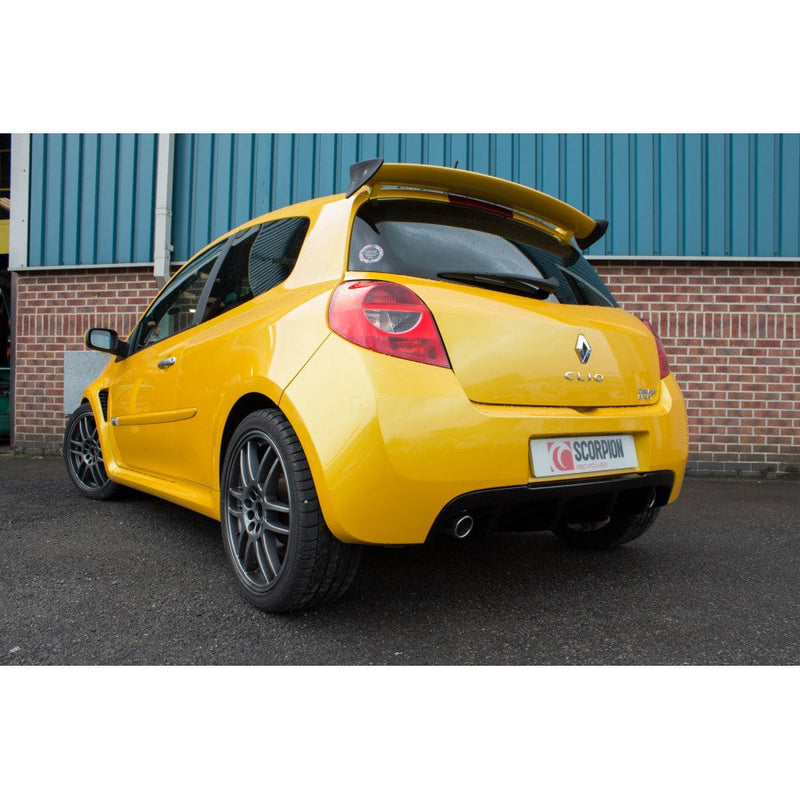 Scorpion Exhausts - Renault Clio MK3 197 Sport 2.0 16v Cat-back Exhaust (Multiple Options)