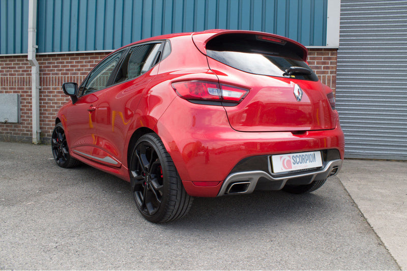 Scorpion Exhausts - Renault Clio MK4 RS 200 EDC Non-resonated cat-back Exhaust