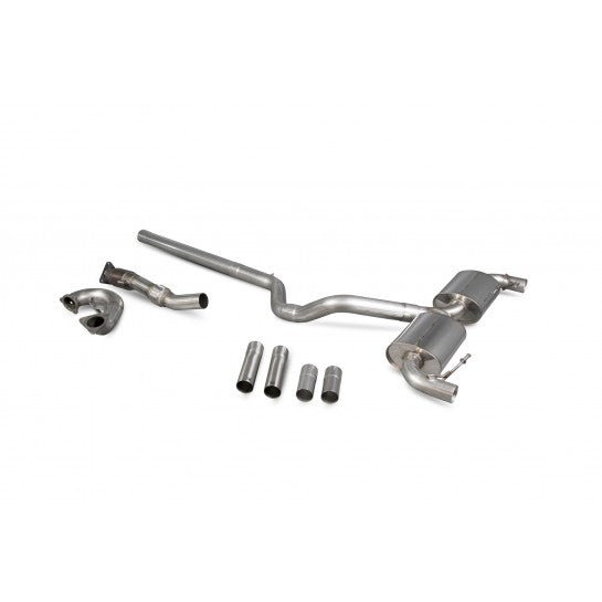 Scorpion Exhausts - Renault Clio MK3 197/200 (Megane Engine Swap) Turbo-back Exhaust (Multiple Options)