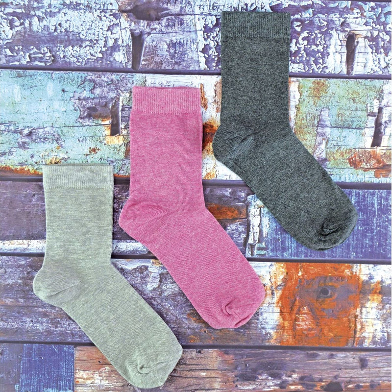 10 Pack Ladies Value Pack Heel & Toe Socks