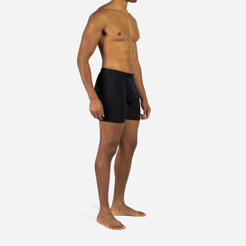 Classic Icon Boxer Brief: Black 3 Pack
