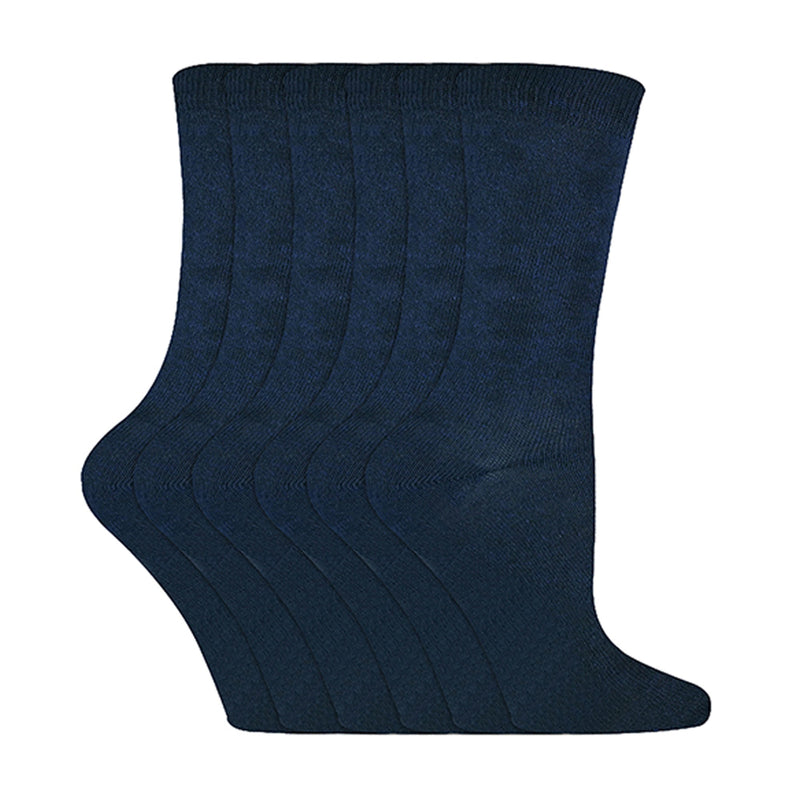 6 Pack Girls & Boys Super Soft Breathable Organic Bamboo Socks