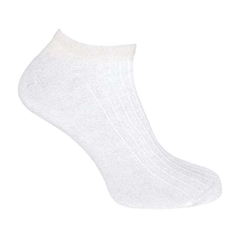 6 Pack Mens 100% Cotton Soft Breathable Ankle Trainer Socks