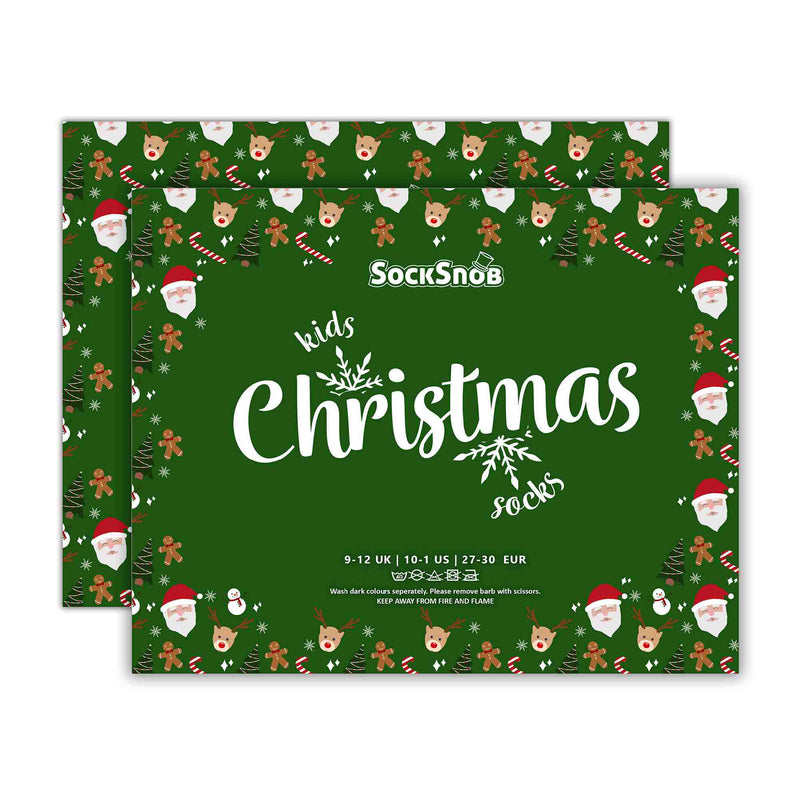 Kids Novelty Festive Christmas Socks (Multipack Options)