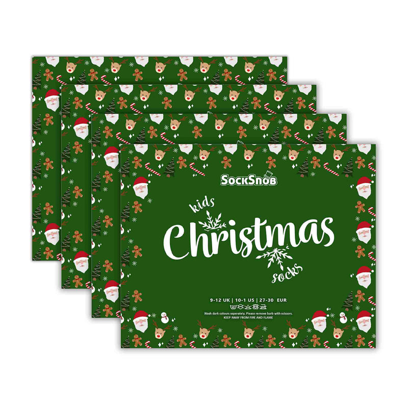 Kids Novelty Festive Christmas Socks (Multipack Options)