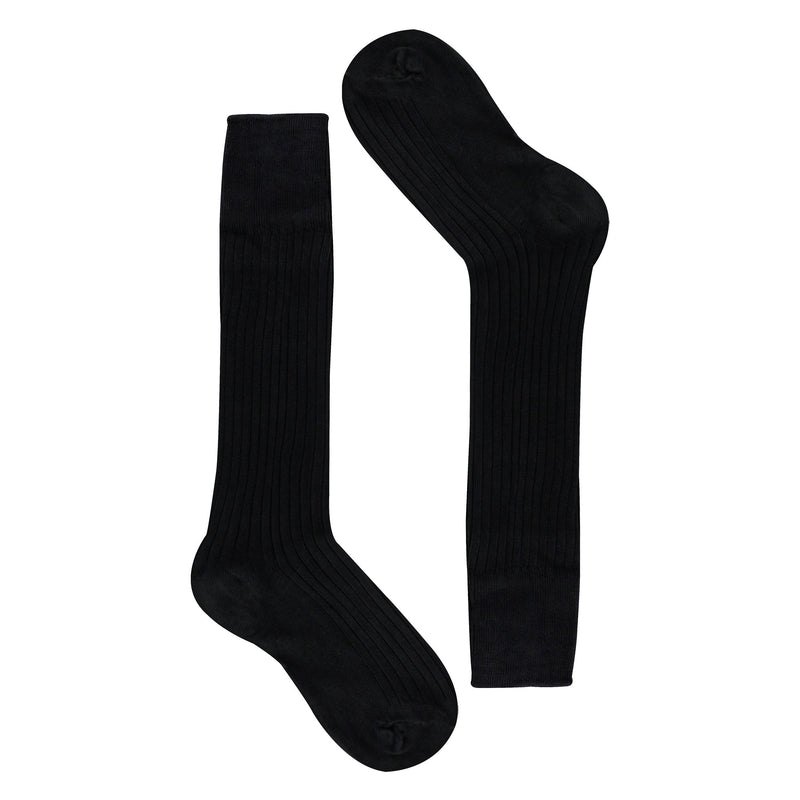 Ladies 3 Pack Knee High 100% Cotton Soft Breathable Socks