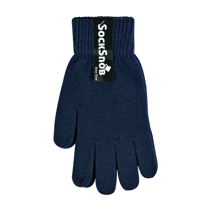 Mens Thin Knitted Winter Magic Thermal Wool Gloves