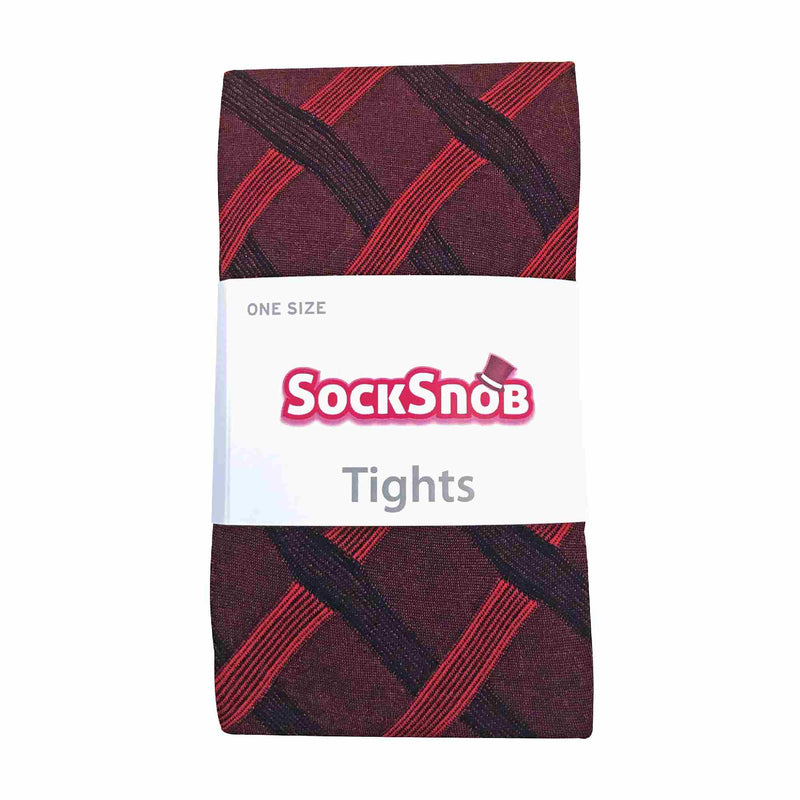 1 Pack Ladies Coloured 80 Denier Opaque Patterned Soft Tights