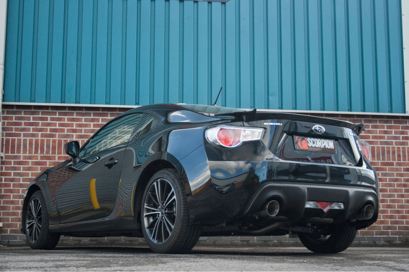 Scorpion Exhausts - Subaru BRZ / TOYOTA GT86 cat-back Exhaust (Multiple Options)