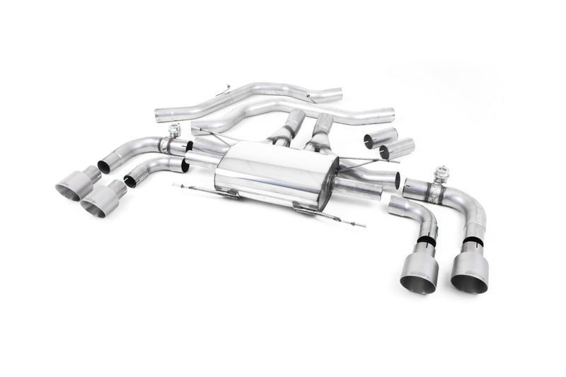 Milltek Sport - Alfa Romeo Giulia Quadrifoglio 2.9 V6 Bi-Turbo (Non OPF/GPF Models) 2017 - Exhaust System (Multiple Options)