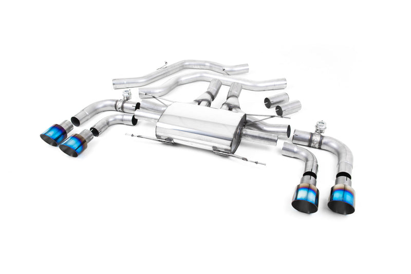 Milltek Sport - Alfa Romeo Giulia Quadrifoglio 2.9 V6 Bi-Turbo (Non OPF/GPF Models) 2017 - Exhaust System (Multiple Options)